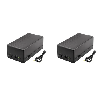 2X 12V 2A sursă de Alimentare Neîntreruptibilă Mini UPS 12000Mah Baterie de Rezervă Pentru CCTV&Router Wifi de Alimentare de Urgență