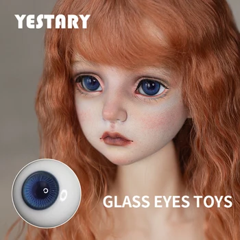 YESTARY BJD Papusa Accesorii Ochi de Sticlă Pentru Jucarie Pentru 12/14/16MM Manual DIY Albastru Violet Iris Ochii Jucării BJD Doll Eye Toy Fete