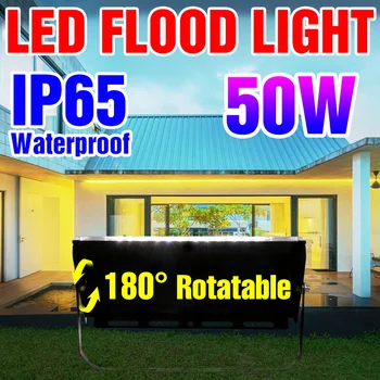 50W LED Reflector Proiector LED lumina Reflectoarelor de Iluminat Exterior Gradina rezistent la apa IP65 Lampă de Perete AC220-240V LED-uri Exterioare de Lumină de Inundații