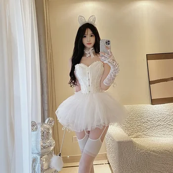 Sexy Bunny Bunny Costum Cosplay Club Petrecere Costum Pisicuta