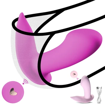Femei Portabil Dildo Vibrator APP Telecomanda Wireless G-Spot Stimulator Clitoridian Vibratoare Ou Masturbator Sex Feminin Jucărie