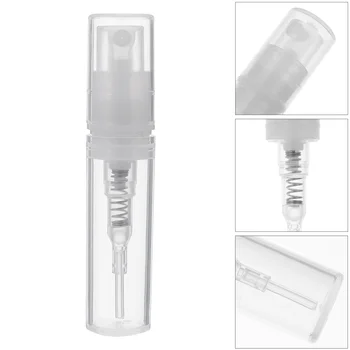 2ml de Plastic Mini Parfum Spray Sticla Returnabile de Călătorie Atomizor Recipient Transparent pentru Utilizarea de zi cu Zi