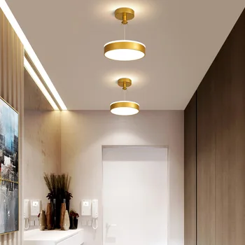 Nordic Pandantiv cu LED-uri Lampă De Culoar, Coridor, Camera de zi Dormitor Minimalist Reglabil Candelabru Decor Acasă de Iluminat