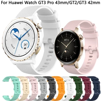 20mm Silicon Sport Watchband Pentru Huawei Watch GT3 Pro 43mm GT2 Smartwatch 42mm Trupa GT 3/2 Onoare Magic 2 42mm Curea Bratara SE