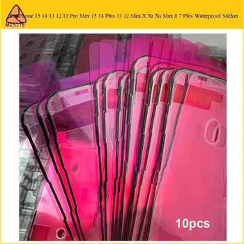 50Pcs Original Rosu Adeziv Ecran LCD Rama de Etanșare Bandă rezistent la apa Autocolant pentru iPhone 15 Pro Max 15 11 12 13 14 Pro Max XS X Xr