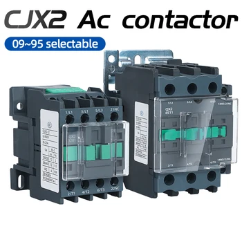 CJX2 0901-3210 Electrice Industriale AC Contactor, Puternic Conductoare, 24V, 110V, 220V 380V Cupru Pur Bobina