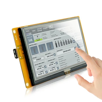 4.3 să 10.1 inch Smart HMI Serial panoul de Display LCD Modulewith Software-ul Gratuit + Port UART + Tactil Rezistiv pentru Raspberry Pi