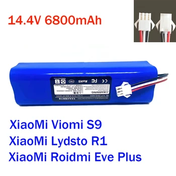 14.4 V 6800mAh Original Baterie cu Litiu pentru Viomi S9 Lydsto R1 Acumulator Este Potrivit pentru Repararea și Înlocuirea