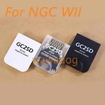 1 buc Memorie SD Card Flash Card Reader Convertor Adaptor Pentru Nintendo Wii NGC GC2SD Consola