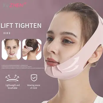 1buc Bărbie, Obraz Slăbire Bandaj V V Shaper Linie Masca de Ridicare Lifting facial Anti-Rid Curea Trupa Masca de Dormit de Frumusețe Sănătate