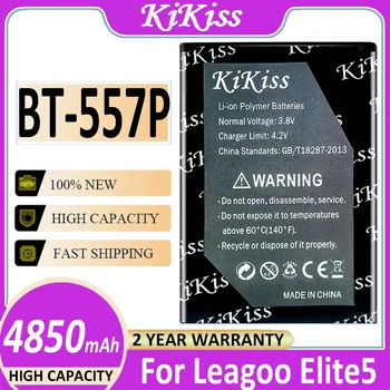 4850mAh KiKiss BT-557P Înlocuire Baterie Acumulator BT-557P pentru LEAGOO Elite5 Elita 5 Batterij + Track NR