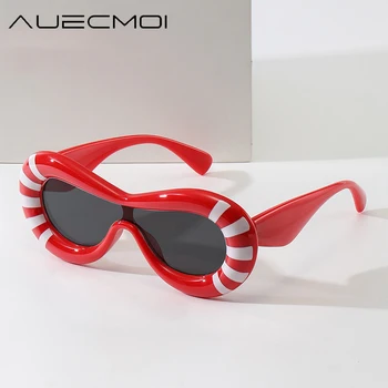 Moda Vintage Fluture Steampunk ochelari de Soare Femei Pentru Barbati Ochelari de Soare de Designer de Lux Trend Punk Bomboane de Ochelari de soare UV400