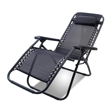 În aer liber camping scaun plaja, masa de prânz de birou scaun de gravitație zero pliere scaun