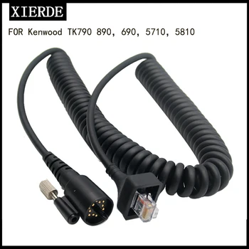 Potrivit Pentru KENWOOD TK790, TK890, TK690, TK5710, TK5810 Cablu pentru Microfon, Umăr Microfon Cablu de Conectare