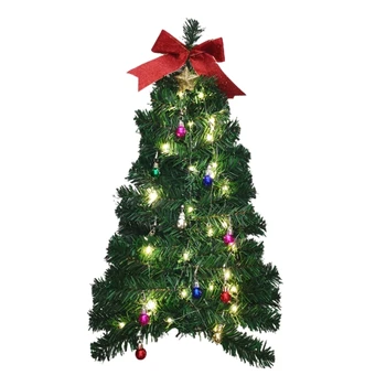 Vibrant Aprinde Pomul de Crăciun de Vacanță Decoruri Material Plastic de Lungă durată și Ochi prinderea Ornamente