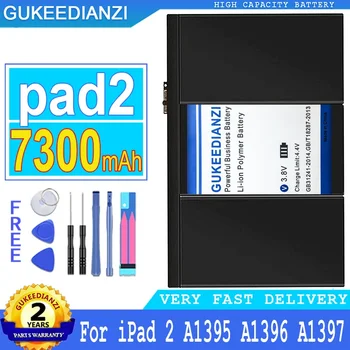 7300mAh Mare CapacityReplacement Baterie Pentru Pad2 Pentru iPad 2 A1395 A1396 A1397 A1376 A1316 iPad2 Baterii Reîncărcabile