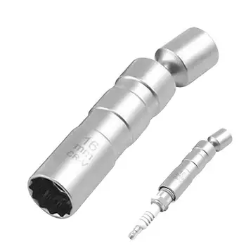 Spark Plug Socket 12-Punctul De Pivotare Soclu Universal Comun Spark Plug Socket Spark Plug Extractor Pentru Reparații Auto