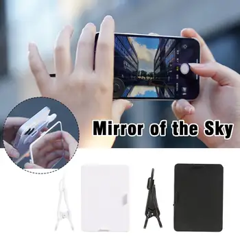 1 Set Oglindă A Cerului Telefon Mobil Reflecție Fotografiere Clip Pentru A Călători Oglindă Fotografie Accesorii
