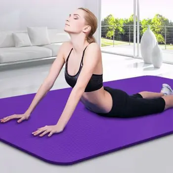 Yoga Mat Gros Non-alunecare de Pilates, Antrenament Exercițiu de Fitness Pad Antrenament sală de Gimnastică Acasă Non-alunecare de Fitness de Interior Covorașe de Yoga
