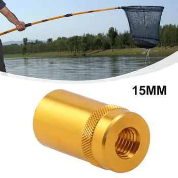 Pescuit Net de Aterizare Fir Adaptor Pentru Aterizare Net DIY Refit Piese 10~15mm La M8 Aliaj de Aluminiu de Pescuit de Pescuit Iscas