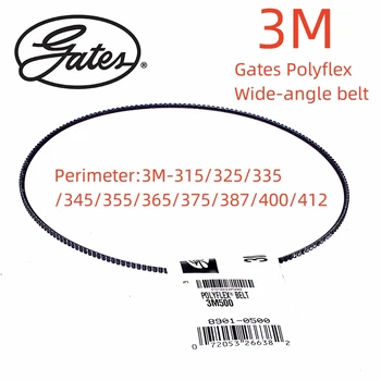 Gates Polyflex unghi Larg de centura 3M315 3M325 3M335 3M345 3M355 3M365 3M375 3M387 3M400 3M412 Transmisie Triunghi Centura