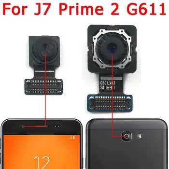 Pentru Samsung Galaxy J7 Prim 2 2018 G611 Fata Spate Camera Frontală, Camera Principală Modulul Flex Înlocuire Piese De Schimb