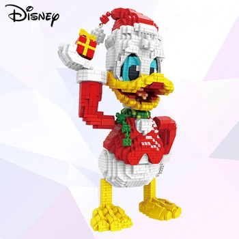 Disney Blocuri Donald Duck Jucării Asamblare DIY Model de Desene animate Anime Diamant Micro Caramida Copii Copil Adult Cadou Decoratiuni
