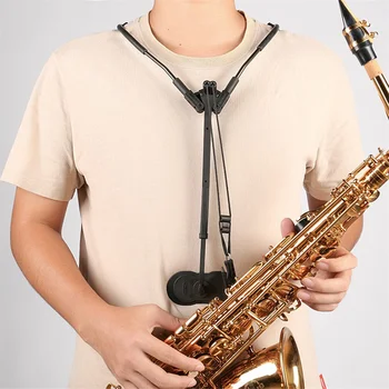 Saxofon Curea Saxofon Curea De Umăr Saxofon Șnur De Gât Curea De Protecție Gât Umăr Instrument Muzical Accesorii