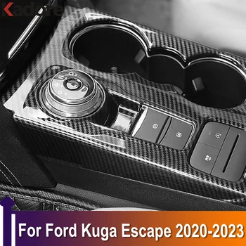 Pentru Ford Kuga Scape 2020 2021 2022 2023 Fața Consola Schimbătorului De Viteze Capacul Cutiei De Trim Cana De Apa Titularul Cadru Panou Accesorii