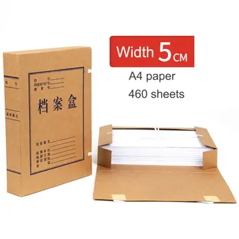 Portabil A4 Fișier Document Box Sac De Stocare De Fișiere Folder Usoare De Afaceri Organizator Fișier Cutie