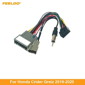 FEELDO Car Audio DVD Player 16PIN Android Cablu de Alimentare Adaptor Pentru Honda Crider Greiz 2019-2020 Radio Cablaj