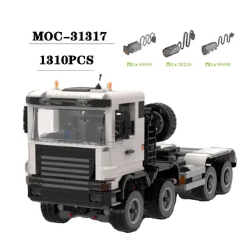 MOC-31317 Blocuri 8x4 Tractor Îmbinare Building Block Model 1310PCS Adult și Copil Educație Ziua de Crăciun Jucărie Cadou