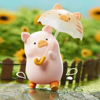 Lulu Piggy Din Seria De Călătorie Orb Cutie Cutie Surpriză Originală Figura De Acțiune De Desene Animate Model De Cutie Misterioasă De Colectare Fete Cadou
