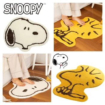 Snoopy Lambswool Covor de Desene animate Drăguț Acasă Covoare anti-alunecare Baie Living Dormitor Studiu Creative Personalizate Covorase