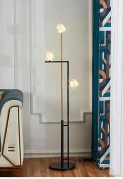 Lumina De Lux Lampa De Podea Nordic Cameră De Zi În Stil Geometric Creative Verticale Lampă De Masă Dormitor Canapea High-End De Lumina Ambianta